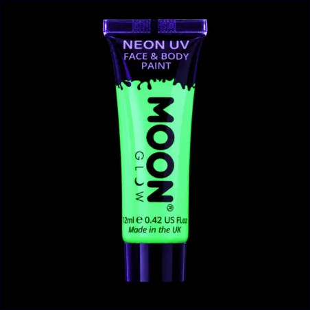 Tube Maquillage Vert Fluo 12 ml
